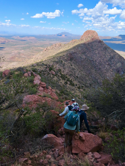 Zenfolio | Southern Arizona Hiking Club | 10-23 South College Peak