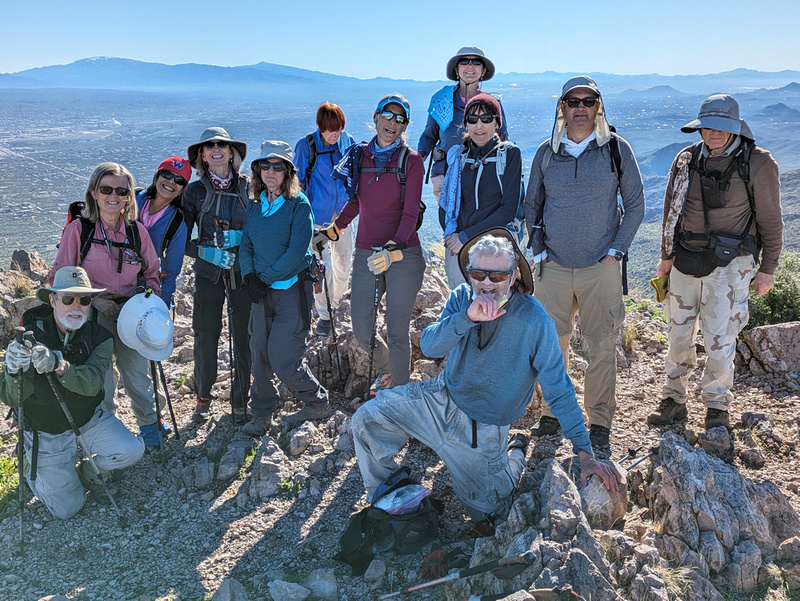 Zenfolio | Southern Arizona Hiking Club | 2/12 Safford Peak